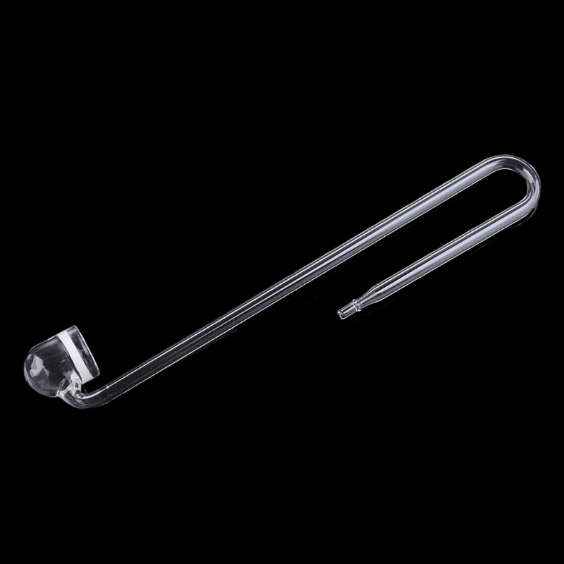 Planted Aquarium Accessories - Glas CO2 Diffuser Transparant Verstuiver U-vorm