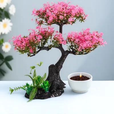 Aquarium Planted Tree - Kunstplanten Binnenaquarium Decoratie Visbak Kersenbloesem Nep