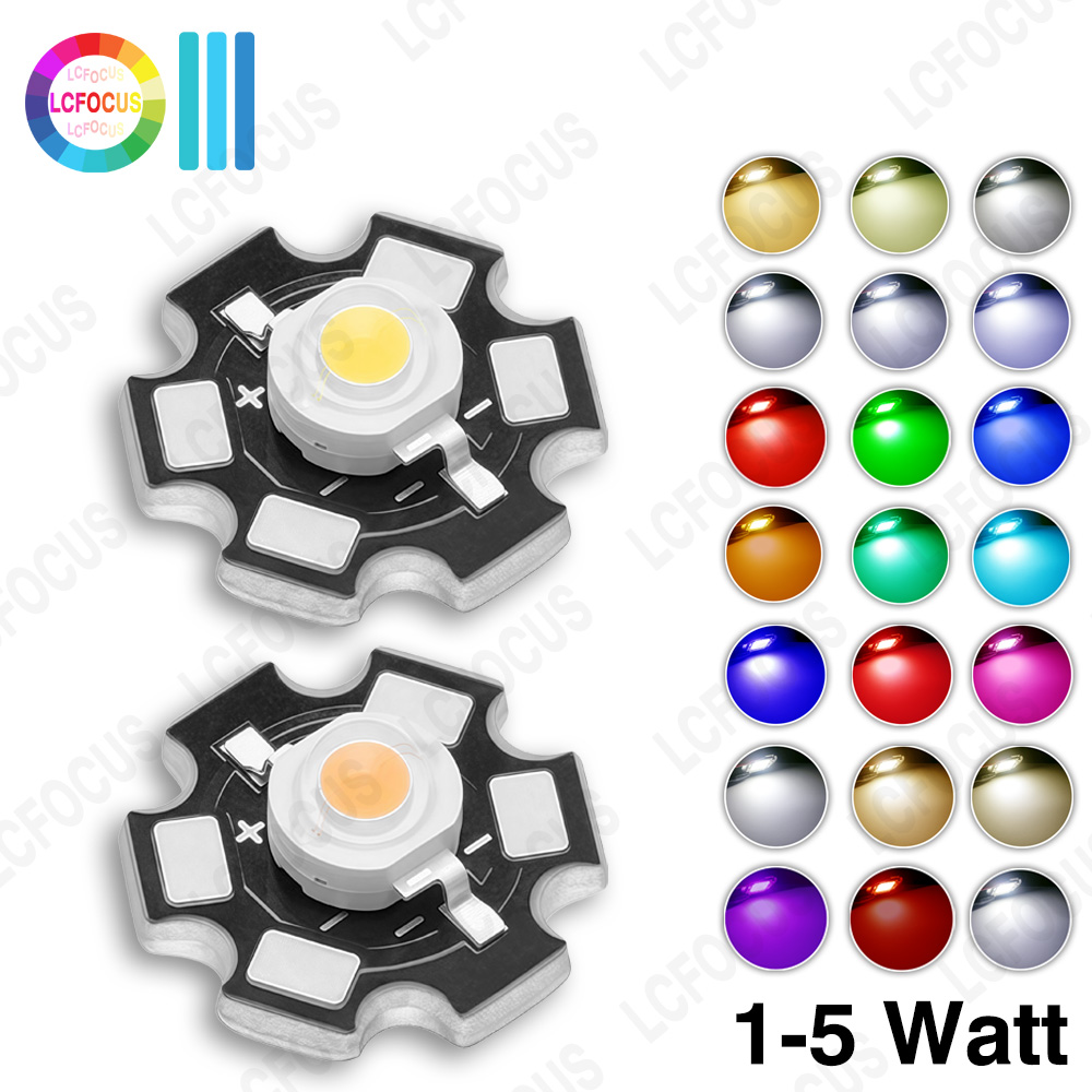 Aquarium Planet - 10 stks 1W 3W 5W LED