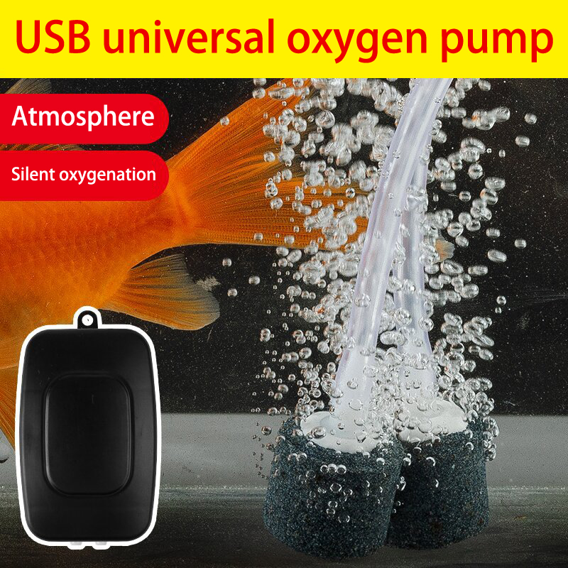 Planted Aquarium Accessories - Mini Aquarium Luchtpomp Kit Zuurstofpomp Usb