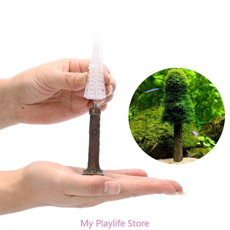 Planted Aquarium Mini - Aquarium Mos Decoratie Aquarium Tank Plant
