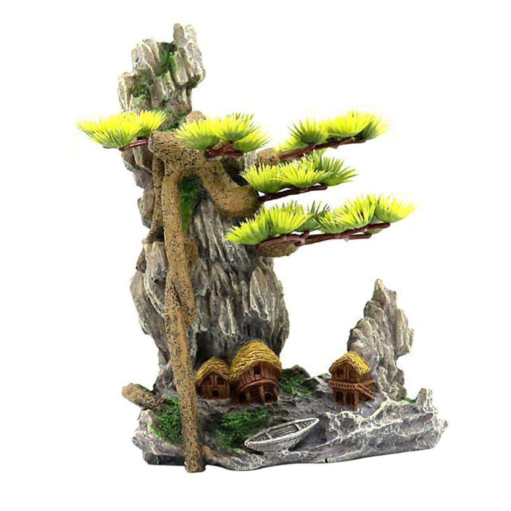 Aquarium Planted Tree - Boomgrot Reptielengrot Boomstam Grot Waterplanten Aquarium