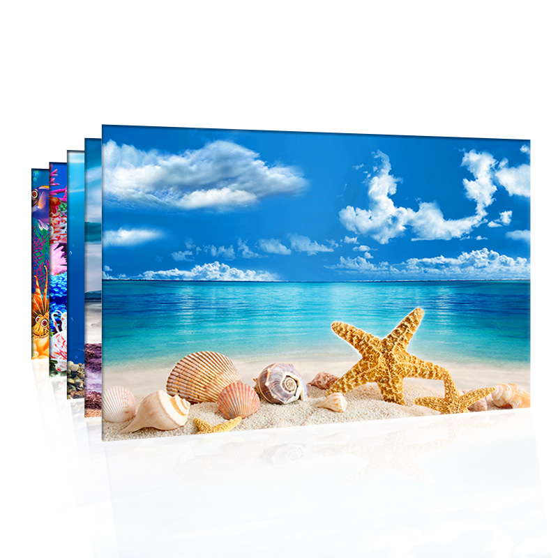 Planted Aquarium Wallpaper - Aquarium Achtergrond Decoratie Sticker Fish Tank