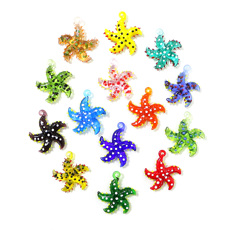 Aquarium Planet - Aangepaste schattige zeester miniatuur beeldje charme