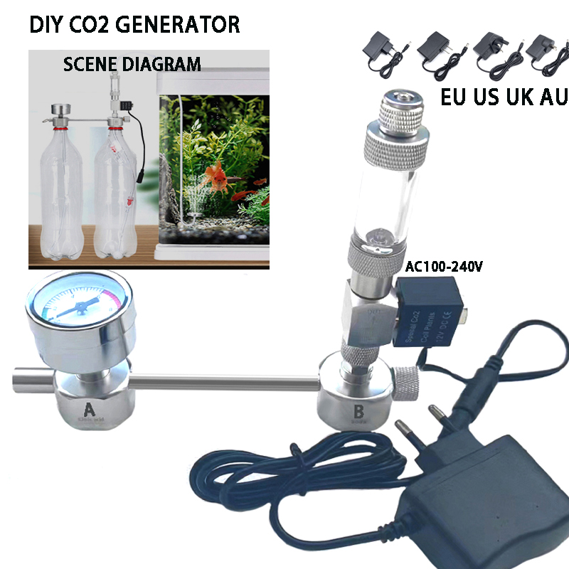 Planted Aquarium Accessories - Aquarium DIY CO2 Generator Systeemkit CO2