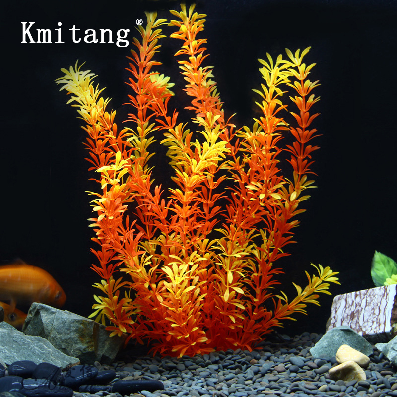 Aquarium Planted Tree - 100Cm Tropische Planten Grote Kunstmatige Water