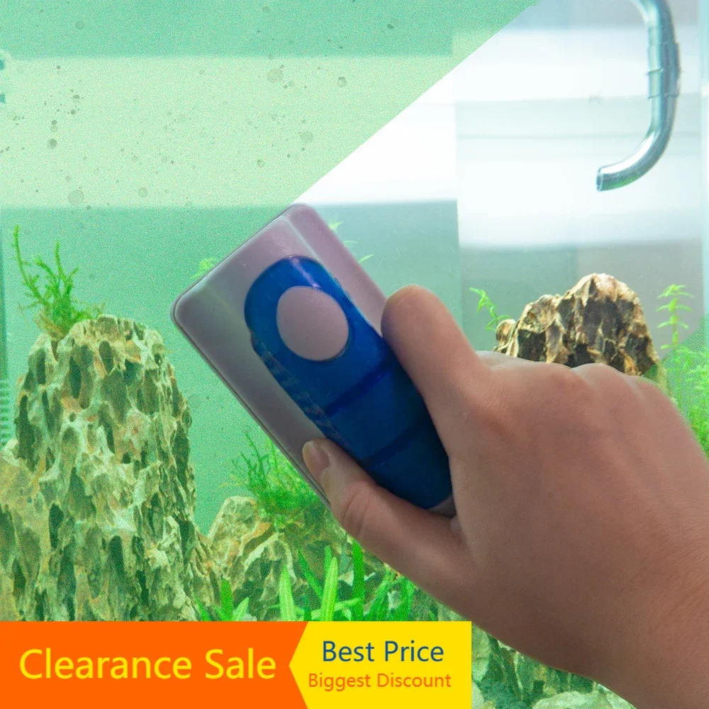 Planted Aquarium Algae - Reinigingsgereedschap voor aquariumvissen Magnetische algenborstel voor