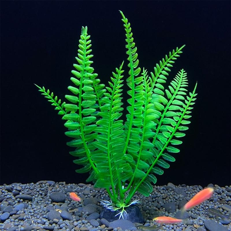Aquarium Plant Grass - Kunstmatige waterplant Kunstmatig watergras voor FishTank