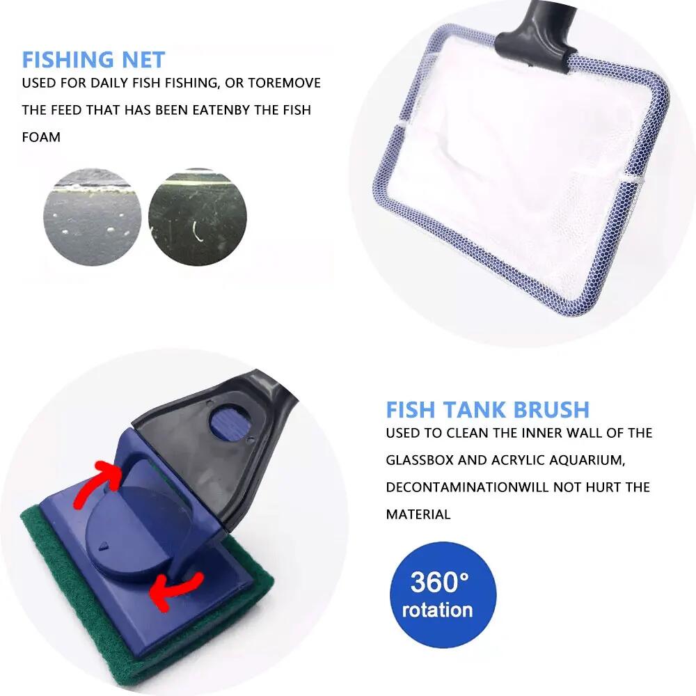5in1 Aquarium Schoonmaken Tool - Planted Aquarium Algae recensie en prijs