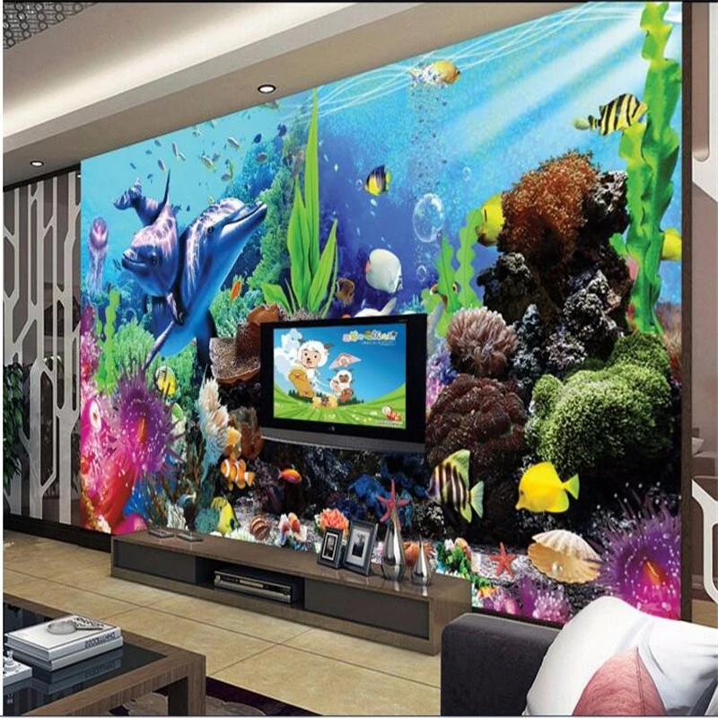 Beibehang custom tereo tropisc - Planted Aquarium Photos recensie en prijs