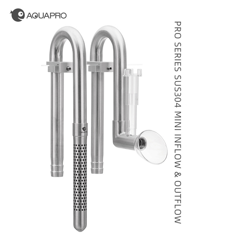 AQUAPRO Mini RVS Instroom Uits - Planted Aquarium Mini recensie en prijs