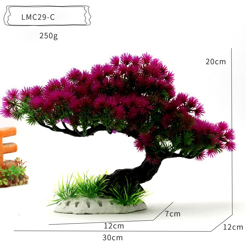Plastic waterplanten Aquariumo - Aquarium Planted Tree recensie en prijs