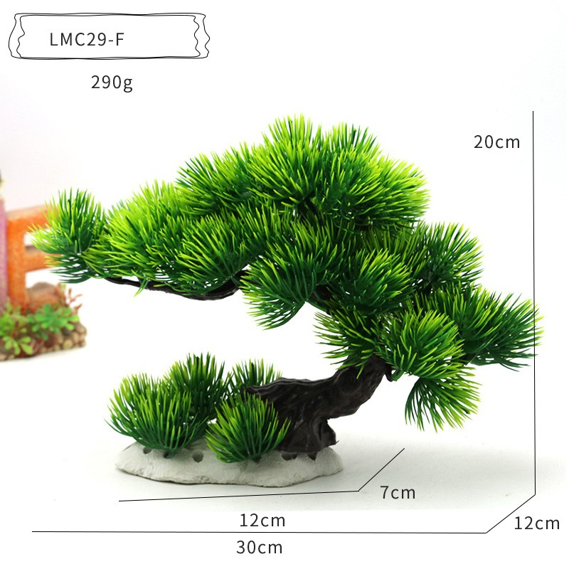 Plastic waterplanten Aquariumo - Aquarium Planted Tree recensie en prijs