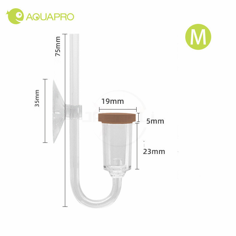 MINI CO2 Diffuser Met Bubble C - Planted Aquarium Mini recensie en prijs