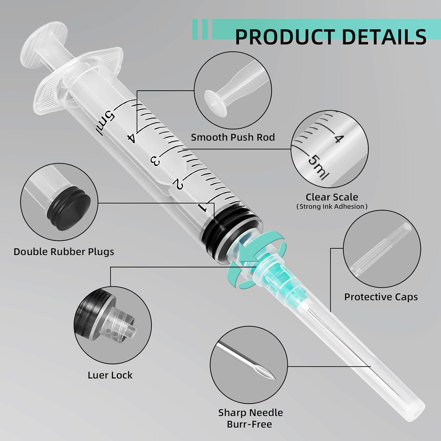 5 ml Luer Lock-spuit, geschikt - Aquarium Planted Aquarium recensie en prijs