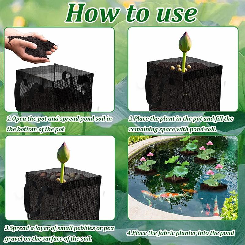 4 stuks zwarte gaas vijverplan - Aquarium Planted Aquarium recensie en prijs