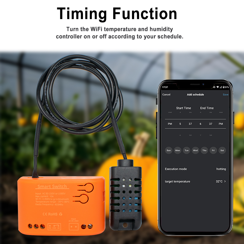 Tuya WiFi temperatuur-vochtigh - Aquarium Planted Aquarium recensie en prijs