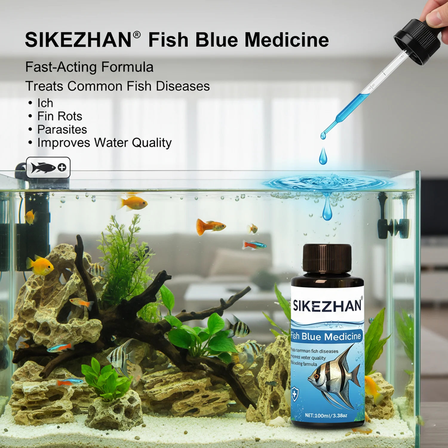 500ml Methyleen Blauwe Oplossi - Planted Aquarium Tools recensie en prijs