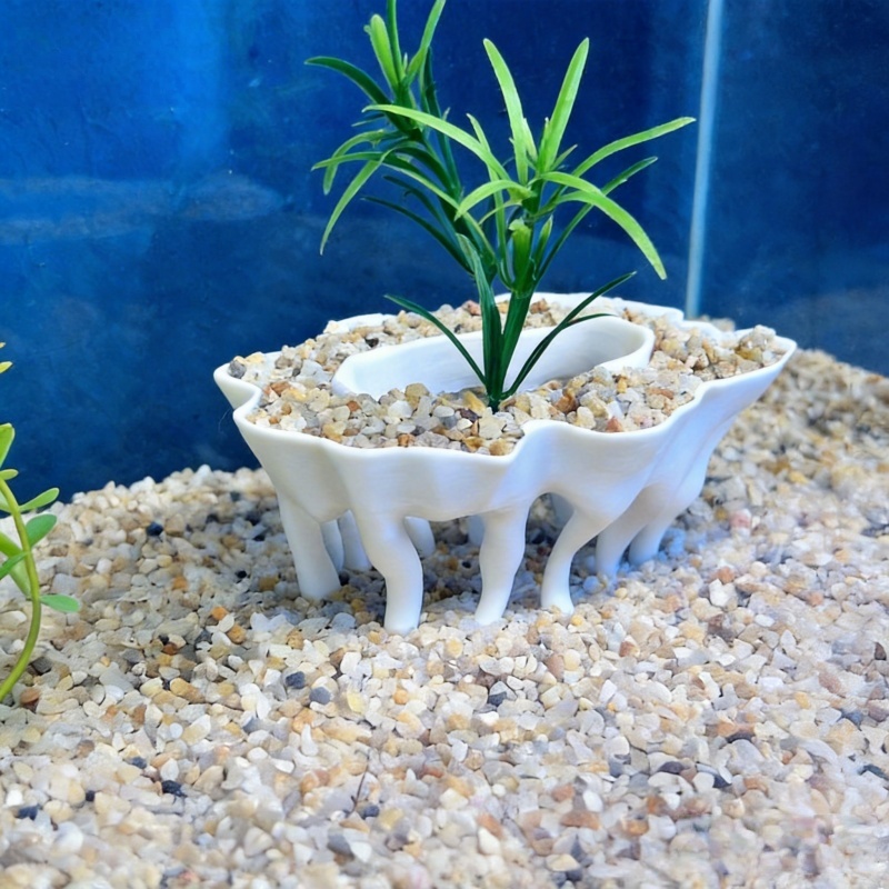 3D-geprinte aquariumplanten in - Aquarium Planted Tree recensie en prijs