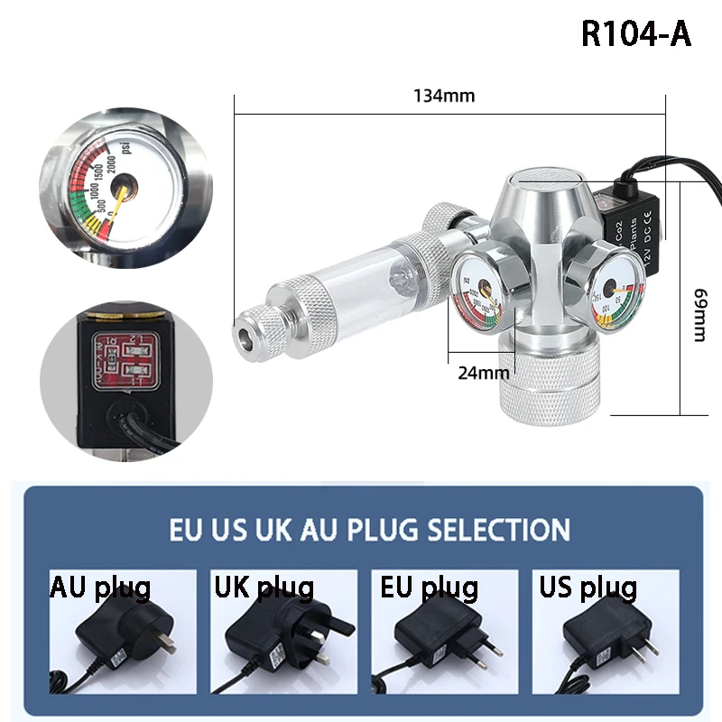 Nieuwe DIY Aquarium CO2 Regula - Planted Aquarium Accessories recensie en prijs