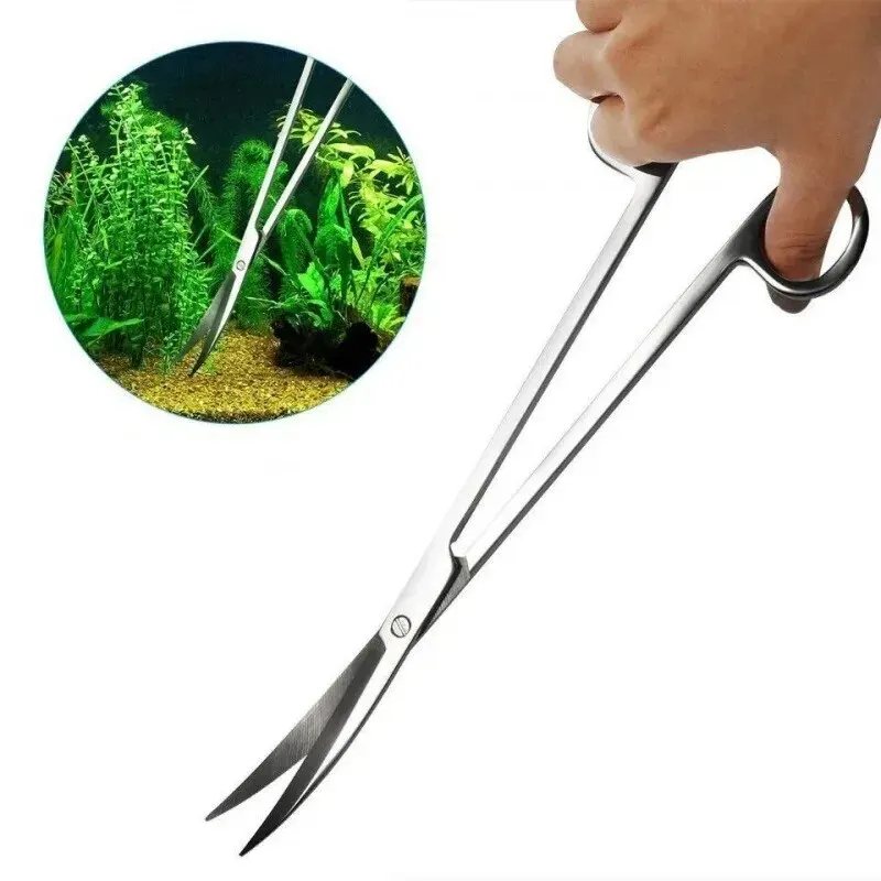 Aquariumschaar, extra lang roe - Planted Aquarium Cleaning recensie en prijs