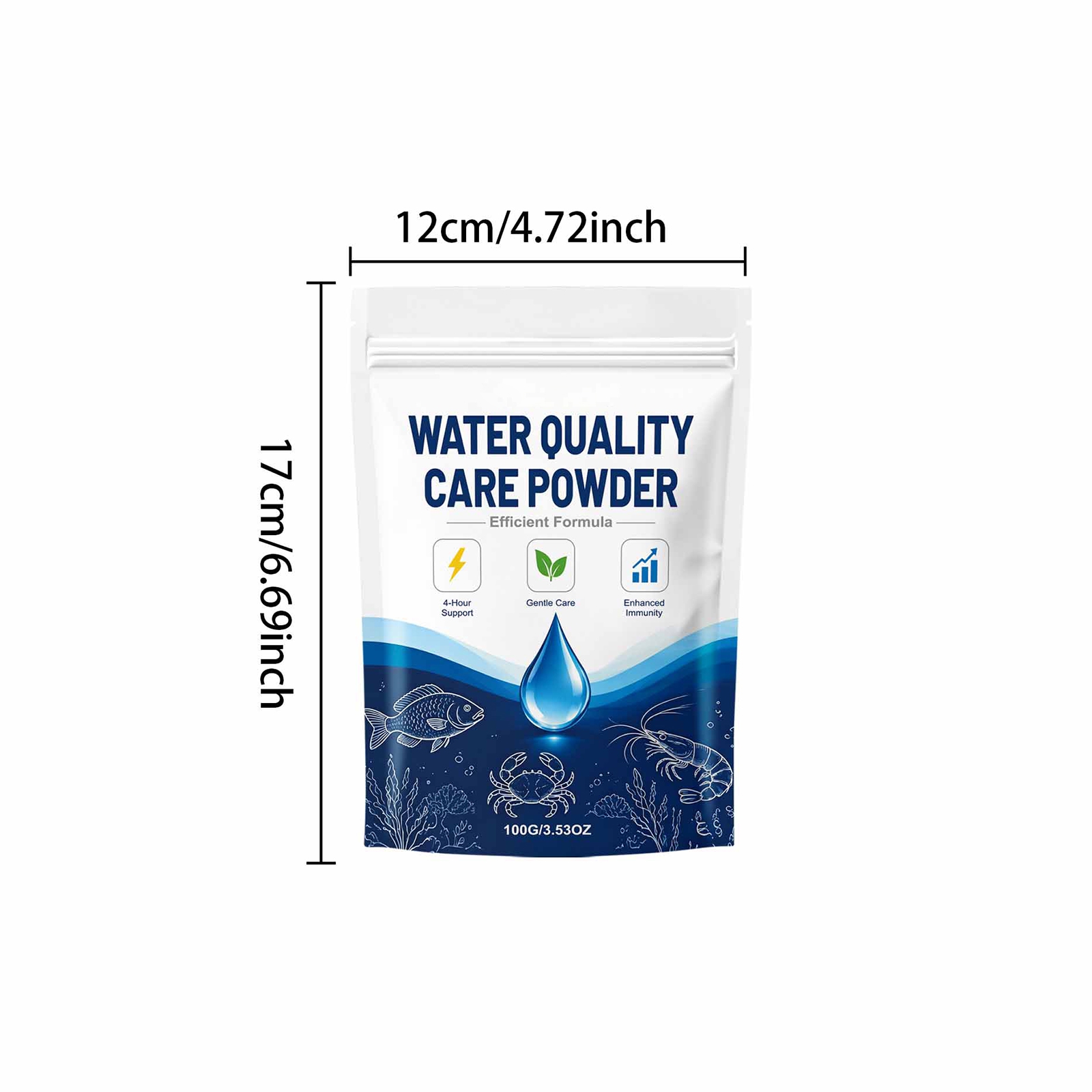 1/2/3/5PCS Cleaner Water Clari - Aquarium Plant Fertilizer recensie en prijs